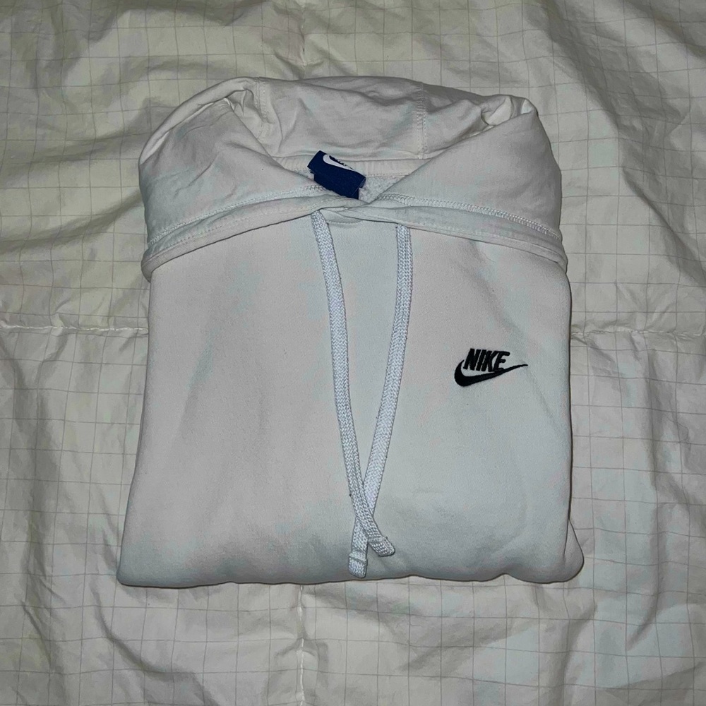 White Nike Hoodie